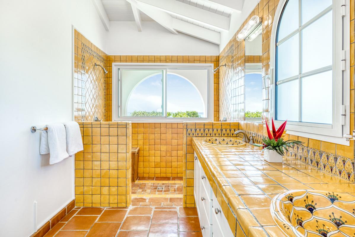 Location villa Saint Martin Terres Basses - Villa 4 chambres 8 personnes - villa vue mer et piscine - Baie aux Prunes (23)
